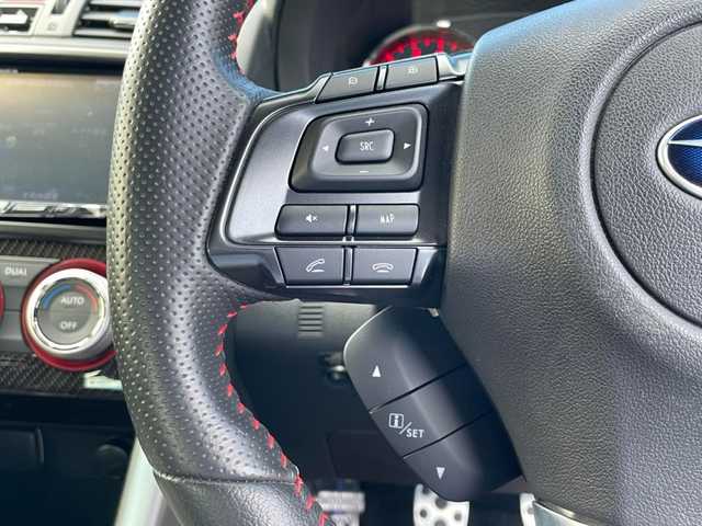 スバル ＷＲＸ ＳＴＩ STI 長野県 2016(平28)年 4万km ダークグレーメタリック 社外ナビ/6速MT/バックカメラ/プッシュスタート/ETC/オートライト/オートマチックハイビーム/ダウンヒルアシストコントロール/LEDヘッドライト/純正フロアマット/ドアバイザー/ローダウン/STIフルエアロパーツ/アンチグレアドアミラー/社外エアークリーナーHKS/社外タワーバーHKS/社外マフラーHKS/ドアモール、トランクスポイラー色あせ有