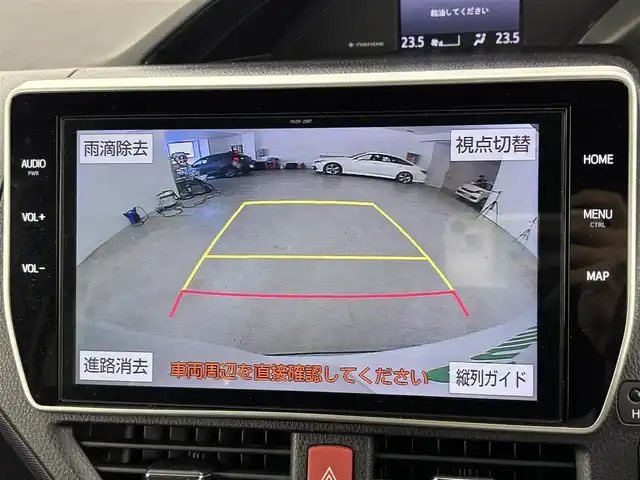 トヨタ ノア ハイブリッド Si ダブルバイビーⅢ 福岡県 2020(令2)年 6.9万km ホワイトパールクリスタルシャイン ワンオーナー　/純正ナビ／フルセグＴＶ　/バックカメラ　/クルーズコントロール　/コーナーセンサー　/衝突軽減　/レーンキープ　/アクセル踏み間違い防止　/両側電動スライドドア　/ハーフレザー　/シートヒーター　/ＬＥＤ