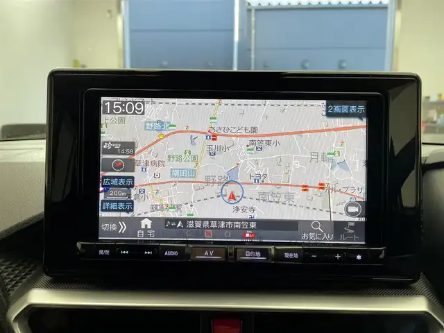 ダイハツ ロッキー プレミアム G HEV 滋賀県 2022(令4)年 4.3万km ブラックマイカメタリック/シャイニングホワイトパール 純正９インチナビ/(CD/DVD/SD/HDMI/フルセグTV)/バックカメラ/ハーフレザーシート/シートヒーター/ETC/ドライブレコーダー(SD無)/純正フロアマット/オートライト/LEDヘッドライト