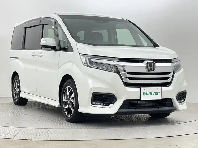 ホンダ ステップワゴン スパーダ ホンダセンシング 新潟県 2020(令2)年 4.9万km プラチナホワイトパール ホンダセンシング/　・衝突被害軽減ブレーキ/　・レーンキープアシスト/　・アダプティブクルーズコントロール/わくわくゲート/フリップダウンモニター/純正ナビ/　（フルセグTV/BT/CD/DVD/USB/AM/FM）/バックカメラ/両側パワースライドドア/LEDオートライト/純正16インチアルミホイール/ステアリングスイッチ/アイドリングストップ/USBポート/スマートキー/ETC2.0