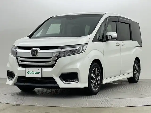 ホンダ ステップワゴン スパーダ ホンダセンシング 新潟県 2020(令2)年 4.9万km プラチナホワイトパール ホンダセンシング/　・衝突被害軽減ブレーキ/　・レーンキープアシスト/　・アダプティブクルーズコントロール/わくわくゲート/フリップダウンモニター/純正ナビ/　（フルセグTV/BT/CD/DVD/USB/AM/FM）/バックカメラ/両側パワースライドドア/LEDオートライト/純正16インチアルミホイール/ステアリングスイッチ/アイドリングストップ/USBポート/スマートキー/ETC2.0