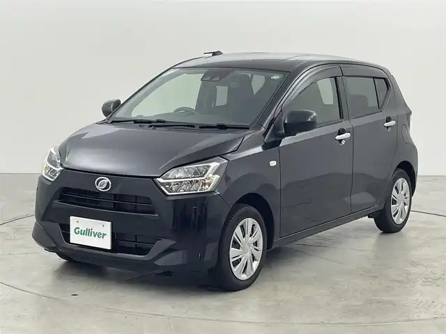 ダイハツ ミラ イース X リミテッド SAⅢ 福岡県 2024(令6)年 0.1万km ブラックマイカメタリック 社外ナビ／フルセグＴＶ　/バックカメラ　/前方ドライブレコーダー　/コーナーセンサー　/衝突軽減ブレーキ/横滑り防止装置　/アイドリングストップ　/電動格納式ドアミラー　/純正フロアマット　/ドアバイザー　/ＬＥＤライト