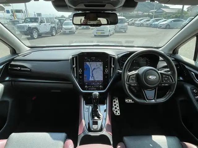 スバル レヴォーグ 1．8STIスポーツ EX 宮崎県 2021(令3)年 4.1万km クールグレーカーキ 11.6インチインフォメーションディスプレイ/フルセグTV/バックカメラ/サイドカメラ/ステアリングスイッチ/パドルシフト/レーダークルーズコントロール/D席/N席パワーシート/D席/N席シートヒーター/パワーバックドア/ドライブレコーダー/STI専用革シート/アイサイトセーフティプラス/ETC
