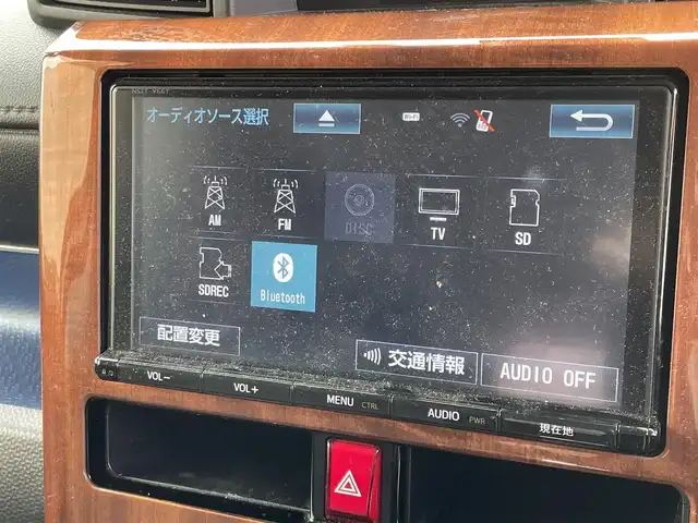 トヨタ ルーミー カスタムG－T 東京都 2018(平30)年 4.4万km パールホワイトⅢ 純正SDナビ/・フルセグ/SD/CD/DVD/BT/バックビューモニター/ドライブレコーダー/クルーズコントロール/両側パワースライドドア/シートヒーター（前席）/アイドリングストップ/プッシュスタート /スマートキー/アイドリングストップ/ETC