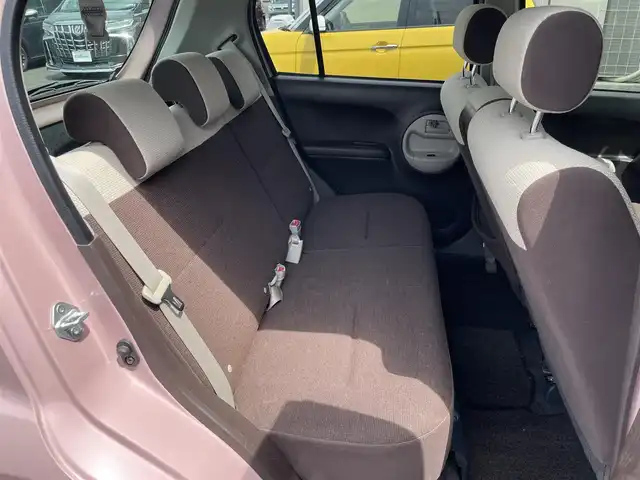 トヨタ パッソ プラスハナ Gパッケージ 千葉県 2014(平26)年 6.3万km ムースピンクP ワンオーナー/禁煙車/社外SDナビ/・フルセグTV・Bluetooth・CD・SD/バックカメラ/横滑り防止装置/ETC/ドライブレコーダー/アイドリングストップ/LEDヘッドライト/フォグランプ/ウィンカーミラー/電動格納ミラー/純正14インチAW/シートリフター/スマートキー/フロアマット/ドアバイザー/スペアキー/保証書