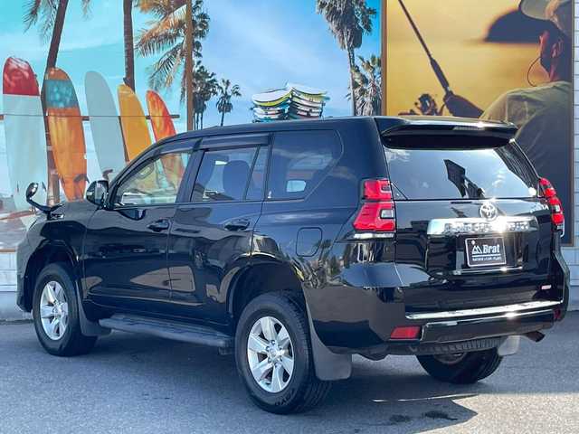 トヨタ ランドクルーザー プラド TX Lパッケージ 宮崎県 2018(平30)年 5.4万km 黒 社外SDナビ　/フルセグ　/バックカメラ　/ETC　/ドラレコ　/レザーシート　/クルコン　/サンルーフ　/衝突被害軽減ブレーキ　/横滑り防止　/レーンキープ　/純正ドアバイザー　/フォグランプ　/LED　/Bluetooth　/サイドステップ