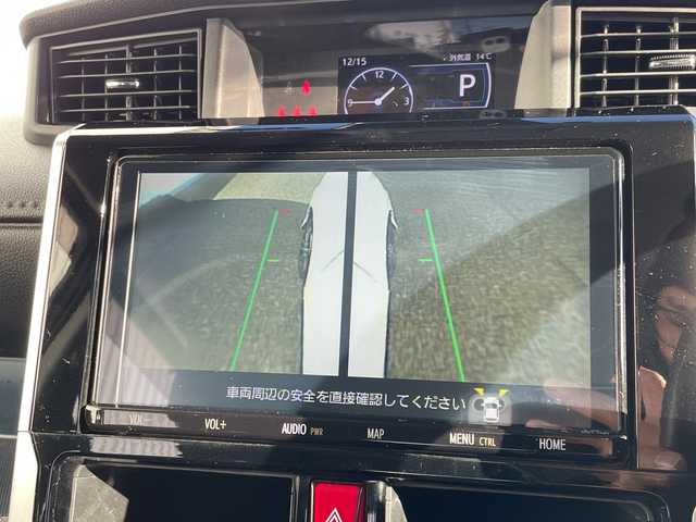 トヨタ ルーミー カスタムG－T 千葉県 2021(令3)年 2.5万km パールホワイトⅢ 純正9インチナビ/(AM/FM/BT/フルセグTV/SD)/全周囲カメラ/前後ドライブレコーダー/衝突被害軽減システム/車線逸脱警報/追従式クルーズコントロール/両側パワースライドドア/横滑り防止装置/ETC/アイドリングストップ/LEDヘッドライト/フォグランプ/オートライト/ウィンカーミラー/電動格納ミラー/純正15インチAW/シートヒーター/シートリフター/プッシュスタート/スマートキー/フロアマット/スペアキー/取扱説明書/保証書