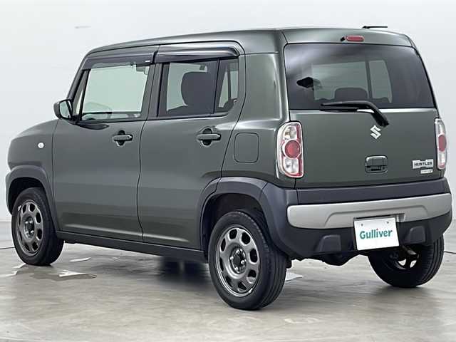 スズキ ハスラー G 道央・札幌 2015(平27)年 8.7万km クールカーキPM ・４ＷＤ/・純正スマートフォン連携ナビ＆ＴＶ＆ＢＴ＆ＵＳＢ＆ＨＤＭＩ＆ＲＣＡ/・バックモニター/・レーダーブレーキサポート/・横滑り防止装置/・アイドリングストップ/・グリップコントロール/・ヒルディセントコントロール/・運転席シートヒーター/・ＥＴＣ/・革調シートカバー/・ドアミラーヒーター/・冬タイヤ１４インチ社外アルミ付積込