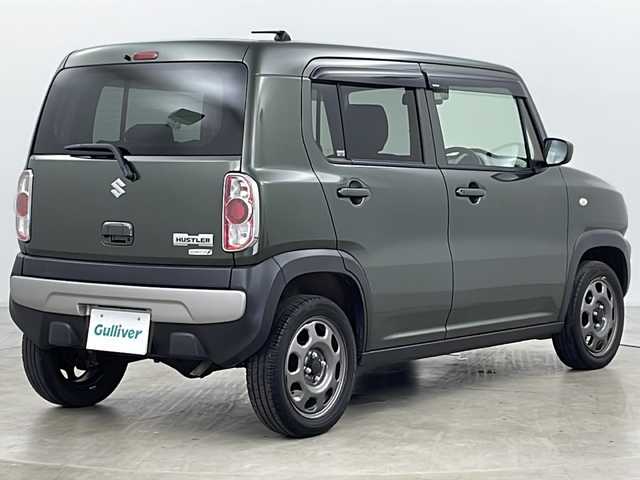 スズキ ハスラー G 道央・札幌 2015(平27)年 8.7万km クールカーキPM ・４ＷＤ/・純正スマートフォン連携ナビ＆ＴＶ＆ＢＴ＆ＵＳＢ＆ＨＤＭＩ＆ＲＣＡ/・バックモニター/・レーダーブレーキサポート/・横滑り防止装置/・アイドリングストップ/・グリップコントロール/・ヒルディセントコントロール/・運転席シートヒーター/・ＥＴＣ/・革調シートカバー/・ドアミラーヒーター/・冬タイヤ１４インチ社外アルミ付積込