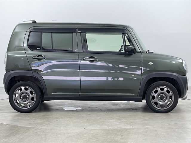 スズキ ハスラー G 道央・札幌 2015(平27)年 8.7万km クールカーキPM ・４ＷＤ/・純正スマートフォン連携ナビ＆ＴＶ＆ＢＴ＆ＵＳＢ＆ＨＤＭＩ＆ＲＣＡ/・バックモニター/・レーダーブレーキサポート/・横滑り防止装置/・アイドリングストップ/・グリップコントロール/・ヒルディセントコントロール/・運転席シートヒーター/・ＥＴＣ/・革調シートカバー/・ドアミラーヒーター/・冬タイヤ１４インチ社外アルミ付積込