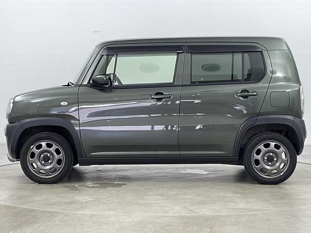 スズキ ハスラー G 道央・札幌 2015(平27)年 8.7万km クールカーキPM ・４ＷＤ/・純正スマートフォン連携ナビ＆ＴＶ＆ＢＴ＆ＵＳＢ＆ＨＤＭＩ＆ＲＣＡ/・バックモニター/・レーダーブレーキサポート/・横滑り防止装置/・アイドリングストップ/・グリップコントロール/・ヒルディセントコントロール/・運転席シートヒーター/・ＥＴＣ/・革調シートカバー/・ドアミラーヒーター/・冬タイヤ１４インチ社外アルミ付積込