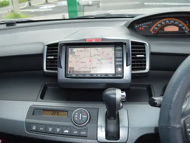 ホンダ フリード Gエアロ ジャストセレクション 栃木県 2009(平21)年 14.8万km ポリッシュドメタルメタリック ディーラー点検記録簿/[H22.23.25.27.29]/純正ナビ/[ワンセグ/CD/DVD/AM/FM]/ETC/オートライト/ドライブレコーダー前後/ステアスイッチ/電動格納ミラー/ドアバイザー/スペアキー×1/取扱説明書/保証書/記録簿/[H30.R2.4.6]