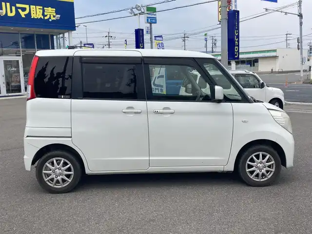 スズキ パレット ISセレクション 和歌山県 2013(平25)年 7.1万km パールホワイト (株)IDOMが運営する【じしゃロン和歌山店】の自社ローン専用車両になります。こちらは現金またはオートローンご利用時の価格です。自社ローンご希望の方は別途その旨お申付け下さい/【じしゃロン個店占有の為　落札禁止】/純正オーディオ［型式：CLCR09］/　AM/FM/CD/片側パワースライドドア/サイドバイザー/アイドリングストップ