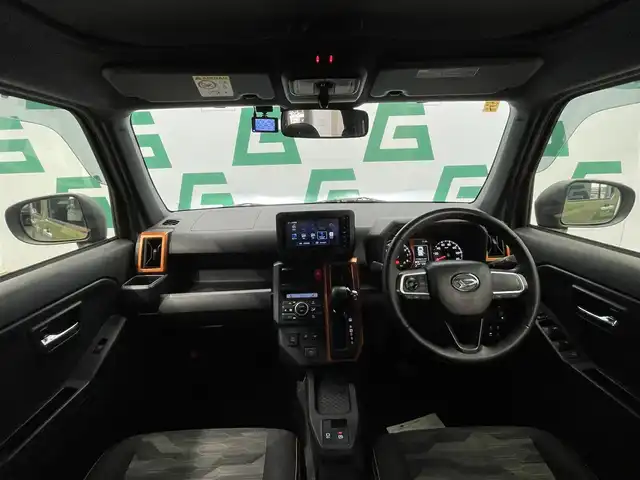 ダイハツ タフト G 鹿児島県 2020(令2)年 6.2万km フォレストカーキメタリック ナビ(フルセグTV/Bluetooth/DVD/CD)/バックカメラ/前席シートヒーター/ガラスルーフ/スマートアシスト/　・衝突軽減ブレーキ/　・ふらつき警報/　・先行車発進お知らせ/　・オートハイビーム/電動パーキングブレーキ/オートブレーキホールド/アイドリングストップ/LEDヘッドライト/ドライブレコーダー/ETC/スマートキー
