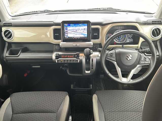 スズキ クロスビー HYBRID MZ 広島県 2020(令2)年 3.4万km ピュアホワイトパール/ブラック2トーンルーフ 禁煙車/純正１6インチAW/パドルシフト/社外SDナビ/(BT/DVD/CD/USB/iPod)/フルセグテレビ/バックカメラ/レーンキープアシスト/プッシュスタート/コーナーセンサー/アイドリングストップ/純正LEDヘッドライト/オートマチックハイビーム/オートライト/ビルトインETC/ウォークスルー/純正フロアマット/スペアキー/社外ドラレコ