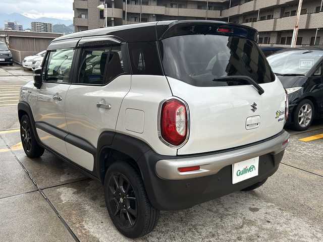 スズキ クロスビー HYBRID MZ 広島県 2020(令2)年 3.4万km ピュアホワイトパール/ブラック2トーンルーフ 禁煙車/純正１6インチAW/パドルシフト/社外SDナビ/(BT/DVD/CD/USB/iPod)/フルセグテレビ/バックカメラ/レーンキープアシスト/プッシュスタート/コーナーセンサー/アイドリングストップ/純正LEDヘッドライト/オートマチックハイビーム/オートライト/ビルトインETC/ウォークスルー/純正フロアマット/スペアキー/社外ドラレコ