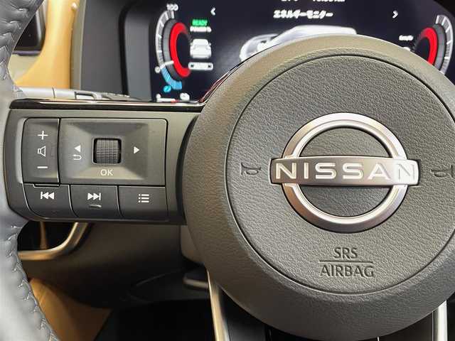 日産 エクストレイル G e－4ORCE 岩手県 2022(令4)年 1.7万km オレンジⅡ サンライズオレンジ / スーパーブラック２トーン/４WD/オプションルーフレール/オプションナッパレザーシート/ヘッドアップディスプレイ/プロパイロットパーキング/アラウンドビューモニター/エマージェンシーブレーキ/プロパイロット/レーンアシスト/踏み間違い衝突防止アシスト/ヒルディセントコントロール/ハイビームアシスト/ドライブモードセレクター/インテリジェントルームミラー/AC100V1500Wコンセント/ワイヤレス充電器/パワーシート/シートヒーター/ステアリングヒーター/12.3型ナビ/（USB/Bluetooth/フルセグ/AppleCarPlay/AndroidAuto）/ ETC2.0/LEDヘッドライト/純正19インチアルミホイール