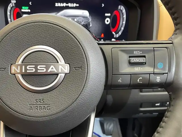 日産 エクストレイル G e－4ORCE 岩手県 2022(令4)年 1.7万km オレンジⅡ サンライズオレンジ / スーパーブラック２トーン/４WD/オプションルーフレール/オプションナッパレザーシート/ヘッドアップディスプレイ/プロパイロットパーキング/アラウンドビューモニター/エマージェンシーブレーキ/プロパイロット/レーンアシスト/踏み間違い衝突防止アシスト/ヒルディセントコントロール/ハイビームアシスト/ドライブモードセレクター/インテリジェントルームミラー/AC100V1500Wコンセント/ワイヤレス充電器/パワーシート/シートヒーター/ステアリングヒーター/12.3型ナビ/（USB/Bluetooth/フルセグ/AppleCarPlay/AndroidAuto）/ ETC2.0/LEDヘッドライト/純正19インチアルミホイール