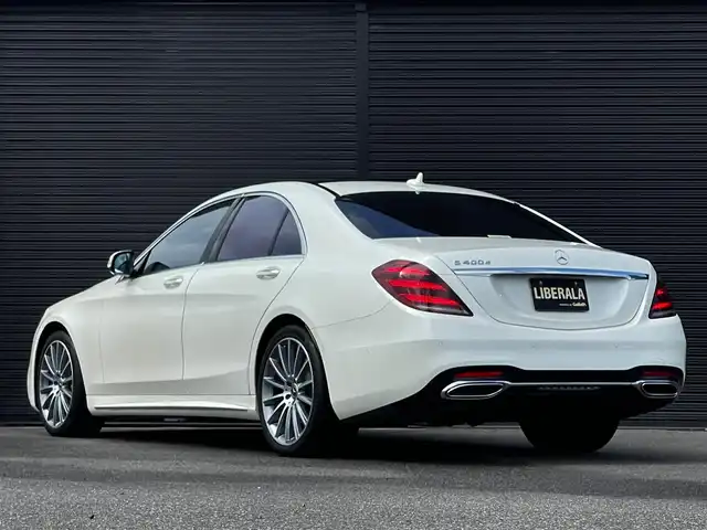 メルセデス・ベンツ Ｓ４００ｄ スポーツリミテッド 山梨県 2020(令2)年 5.2万km ダイヤモンドホワイト レザーEXC /Pサンルーフ /黒革 /ブルメスター/純正ＨＤＤナビ/全周囲カメラ/Ａカープレイ/自動駐車/パヒュームＡ/ディスタンスＰ/ＬＫＡ/ステアリングＳ/Ｐシート/ベンチＬ/全席シートＨ/マルチアンビエントＬ/マルチＢＬＥＤ/マッサージＳ