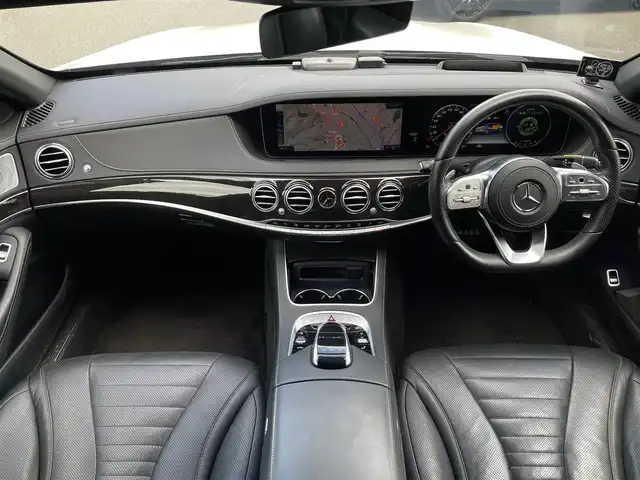 メルセデス・ベンツ Ｓ４００ｄ スポーツリミテッド 山梨県 2020(令2)年 5.2万km ダイヤモンドホワイト レザーEXC /Pサンルーフ /黒革 /ブルメスター/純正ＨＤＤナビ/全周囲カメラ/Ａカープレイ/自動駐車/パヒュームＡ/ディスタンスＰ/ＬＫＡ/ステアリングＳ/Ｐシート/ベンチＬ/全席シートＨ/マルチアンビエントＬ/マルチＢＬＥＤ/マッサージＳ