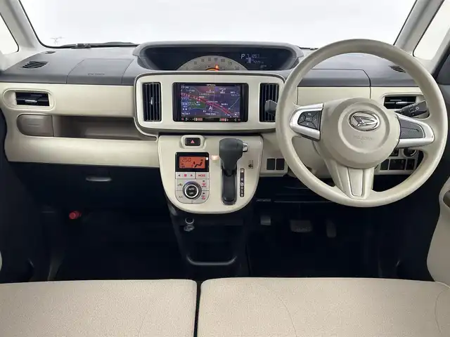 ダイハツ ムーヴ キャンバス X LTD メイクアッフ SA Ⅱ 千葉県 2017(平29)年 4.3万km ブラックマイカメタリック 禁煙車/社外７型ナビ（AVIC-RZ900）/CD/DVD/フルセグTV/Bluetooth/AM/FM/スマートアシストII/衝突被害軽減ブレーキ/車線逸脱警報/バックカメラ/両側電動スライドドア/ハロゲンヘッドライト　/フォグランプ/純正フロアマット　/ヘッドライトレベライザー　/電動格納サイドミラー/純正ドアバイザー/ステアリングスイッチ/12Vシガーソケット/アイドリングストップ/ウィンカーミラー/プッシュスタート/ISOFIX