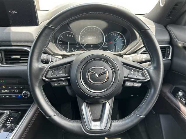 マツダ ＣＸ－８ XD Lパッケージ 滋賀県 2021(令3)年 6.2万km ジェットブラックマイカ 純正ナビ/(AM/FM/BT/USB/フルセグTV)/BOSEサウンドシステム/アルパインフリップダウンモニター/黒革シート/全方位モニター/パワーバックドア/シートヒーター/シートベンチレーション/メモリーシート/パワーシート/衝突軽減ブレーキ/レーントレーシングアシスト/レーダークルーズコントロール/コーナーセンサー/ETC2.0/前後ドライブレコーダー/革巻きステアリング/ステアリングヒーター/ステアリングスイッチ/オートライト/アイドリングストップ/横滑り防止装置/ウォークスルー/電動サイドブレーキ/純正フロアマット/電格ウインカーミラー