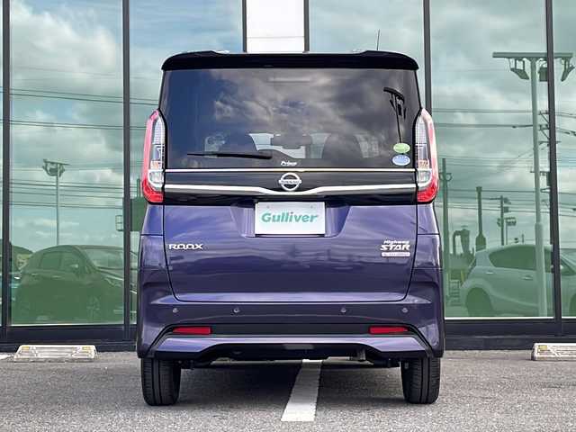 日産 ルークス ハイウェイスター X 福岡県 2020(令2)年 3.4万km アメジストパープル 純正メモリナビ/MM320D-L/アラウンドビューモニター/BT接続/フルセグTV/ETC/スマートキー/プッシュスタート/LEDヘッドライト/オートライト