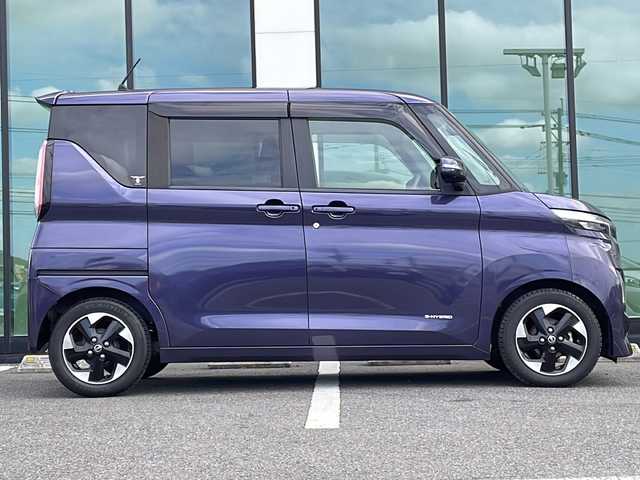 日産 ルークス ハイウェイスター X 福岡県 2020(令2)年 3.4万km アメジストパープル 純正メモリナビ/MM320D-L/アラウンドビューモニター/BT接続/フルセグTV/ETC/スマートキー/プッシュスタート/LEDヘッドライト/オートライト