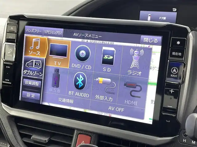 トヨタ エスクァイア Gi プレミアムパッケージ ブラックテーラード 熊本県 2019(令1)年 6.6万km ブラック アルパイン11インチナビEX11Z（ＣＤ・ＤＶＤ・フルセグ・ＢＴ・ＳＤ）/バックカメラ　/アルパインフリップダウンモニター/ビルトインＥＴＣ　/両側パワースライドドア　/前後クリアランスソナー　/モデリスタエアロ（Ｆ・Ｓ・Ｒ）/トヨタセーフティーセンス/・プリクラッシュセーフティ/・レーンディパーチャーアラート/・オートマチックハイビーム/・クルーズコントロール/横滑り防止/アイドリングストップ/前席シートヒーター/ステアリングヒーター/デジタルインナーミラー/ハーフレザーシート/純正フロアマット/社外１７インチAW/社外マフラー/オートライト/LEDヘッドライト/スマートキー/プッシュスタート/