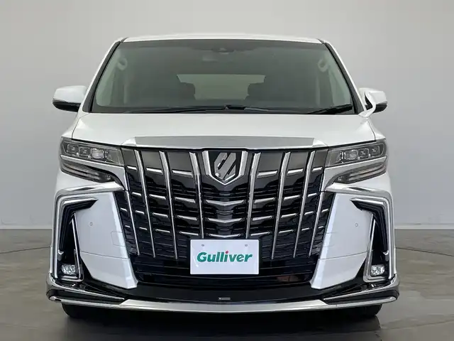 トヨタ アルファード S Cパッケージ 新潟県 2020(令2)年 2.8万km パール 純正ディスプレイオーディオ（Bluetooth/TV/CD/AppleCarPlay/AndroidAuto)/トヨタセーフティセンス/純正ドラレコ前方のみ/純正フリップダウンモニター/純正ドアバイザー/パワーステアリング/パワーウィンドウ/パワーリアゲート/３眼LEDヘッドライト/D＋N席(パワーシート/シートヒーター/シートベンチレーション）/モデリスタエアロ（F/S/R）/モデリスタスポーツマフラー