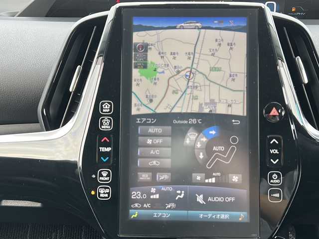 トヨタ プリウス ＰＨＶ A レザーパッケージ 千葉県 2017(平29)年 13.2万km ホワイトパールクリスタルシャイン モデリスタエアロ　１１．６型メーカーナビ　バックカメラ　レザーシート　２．０ＥＴＣ　ステアヒーター　シートヒーター　パーキングアシスト　セーフティセンス　インテリジェントソナー　ＢＳＭ スマートキー