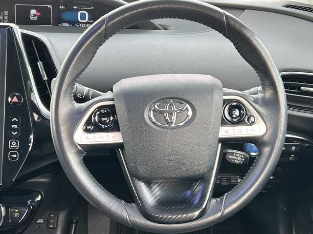 トヨタ プリウス ＰＨＶ A レザーパッケージ 千葉県 2017(平29)年 13.2万km ホワイトパールクリスタルシャイン モデリスタエアロ　１１．６型メーカーナビ　バックカメラ　レザーシート　２．０ＥＴＣ　ステアヒーター　シートヒーター　パーキングアシスト　セーフティセンス　インテリジェントソナー　ＢＳＭ スマートキー