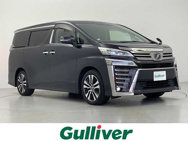 トヨタ ヴェルファイア Z Gエディション 愛知県 2018(平30)年 3.6万km スパークリングブラックパールクリスタルシャイン 純正メモリナビ/　(CD/DVD/フルセグTV/Bluetooth)/バックカメラ/フリップダウンモニター/トヨタセーフティセンス/・プリクラッシュセーフティ/・レーントレーシングアシスト/・レーンディパーチャーアラート/・ロードサインアシスト/・レーダークルーズコントロール/・オートマチックハイビーム/・先行車発進アラーム/・プロアクティブドライビングアシスト/・レーンチェンジアシスト/・緊急時操舵支援/ビルトインETC/両側パワースライドドア/ドライブレコーダー/前席シートヒーター/前席シートベンチレーション/デジタルインナーミラー/純正AW/純正フロアマット