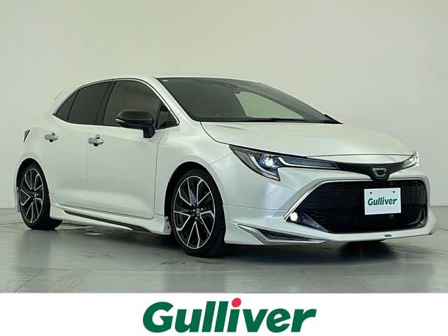 トヨタ カローラ スポーツ G Z 愛知県 2018(平30)年 4.8万km ホワイトパールクリスタルシャイン 6速マニュアル車/ターボ車/SD純正ナビ/・Bluetooth接続/・CD/DVD/・フルセグTV/ETC/アダプティブクルーズコントロール/プリクラッシュセーフティ/レーンディパーチャーアラート/ロードサインアシスト/横滑り防止/オートハイビーム/ドライブモードセレクター/電動パーキングブレーキ/オートブレーキホールド/シートヒーター/モデリスタエアロ/純正１８インチアルミホイール/フォグランプ/プッシュスタート