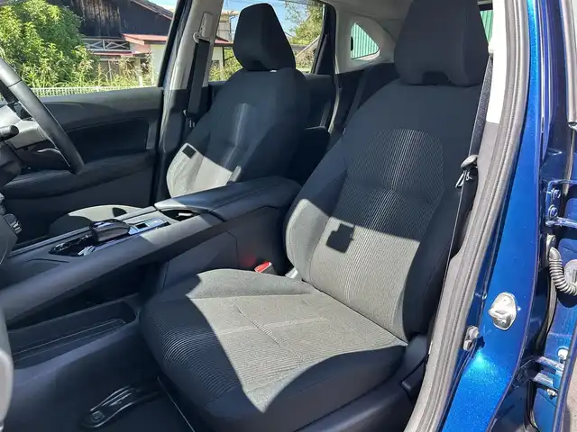 日産 ノート X 福岡県 2021(令3)年 5.8万km オーロラフレアブルーパール W+Sエアバッグ/衝突被害軽減システム/カーテンエアバッグ/レーンキープアシスト/横滑り防止装置/盗難防止装置/オートライト・ハイビーム/コーナーセンサー(前後)/社外アルミホイール/純正フロアマット/フルセグTV/apple　car　play/車外カメラ(B/F/S/全周囲)/BT/ETC