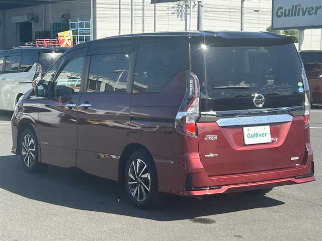 日産 セレナ ハイウェイスター V 岡山県 2020(令2)年 3.3万km マルーンレッド 2トーン 登録時走行距離32243km/純正10インチSDナビ/(AM/FM/TV/Bluetooth)/エマージェンシーブレーキ/セーフティパックB/・プロパイロット/・車線逸脱防止支援システム/・電動パーキングブレーキ/・オートブレーキホールド/フリップダウンモニター/両側パワースライドドア/アラウンドビューモニター/ブラインドスポットモニター/ETC/前後ドライブレコーダー/シートヒーター(D+N席)/ステアリングヒーター/アイドリングストップ/16インチ純正AW/プッシュスタート/スマートキー