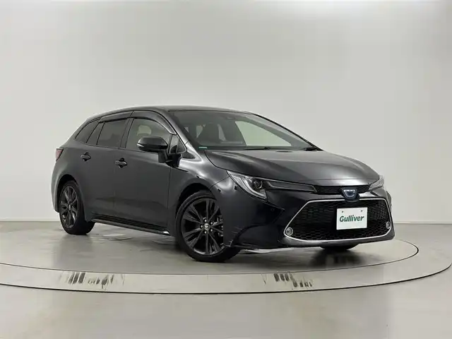 トヨタ カローラツーリング ハイブリッド ダブルバイビー 埼玉県 2021(令3)年 2.9万km スパークリングブラックパールクリスタルシャイン トヨタセーフティセンス/純正メモリナビ/レーダークルーズコントロール/バックカメラ/ビルトインETC/純正１７インチAW/プッシュスタート/スマートキー/スペアキー