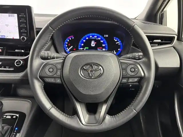 トヨタ カローラツーリング ハイブリッド ダブルバイビー 埼玉県 2021(令3)年 2.9万km スパークリングブラックパールクリスタルシャイン トヨタセーフティセンス/純正メモリナビ/レーダークルーズコントロール/バックカメラ/ビルトインETC/純正１７インチAW/プッシュスタート/スマートキー/スペアキー