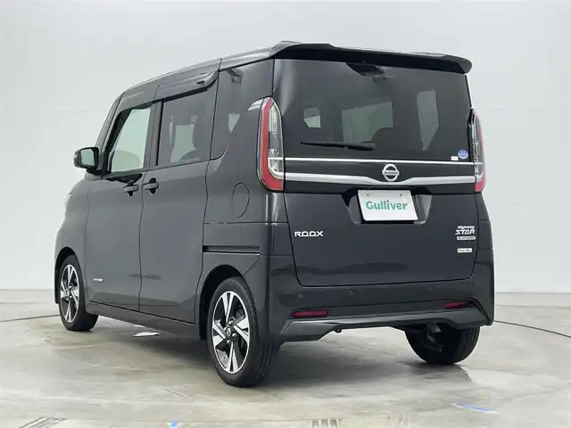 日産 ルークス HWS Gターボ プロパイロットED 岡山県 2021(令3)年 2.1万km ブラック 純正9インチナビ/・FM/AM/Bluetooth/フルセグ/CD/DVD/アラウンドビューモニター/プロパイロット/ドライブレコーダー/ビルトインETC/エマージェンシーブレーキ/両側パワースライドドア/純正フロアマット/純正15インチアルミ/LEDヘッドライト/ドアバイザー/シートバックテーブル/リアサンシェード/スマートキー2本