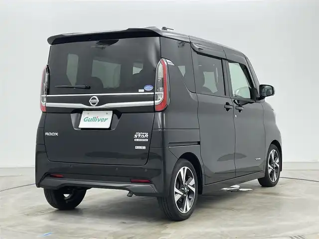 日産 ルークス HWS Gターボ プロパイロットED 岡山県 2021(令3)年 2.1万km ブラック 純正9インチナビ/・FM/AM/Bluetooth/フルセグ/CD/DVD/アラウンドビューモニター/プロパイロット/ドライブレコーダー/ビルトインETC/エマージェンシーブレーキ/両側パワースライドドア/純正フロアマット/純正15インチアルミ/LEDヘッドライト/ドアバイザー/シートバックテーブル/リアサンシェード/スマートキー2本