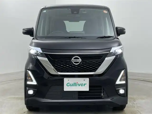 日産 ルークス HWS Gターボ プロパイロットED 岡山県 2021(令3)年 2.1万km ブラック 純正9インチナビ/・FM/AM/Bluetooth/フルセグ/CD/DVD/アラウンドビューモニター/プロパイロット/ドライブレコーダー/ビルトインETC/エマージェンシーブレーキ/両側パワースライドドア/純正フロアマット/純正15インチアルミ/LEDヘッドライト/ドアバイザー/シートバックテーブル/リアサンシェード/スマートキー2本