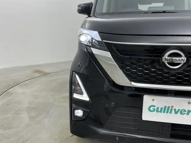 日産 ルークス HWS Gターボ プロパイロットED 岡山県 2021(令3)年 2.1万km ブラック 純正9インチナビ/・FM/AM/Bluetooth/フルセグ/CD/DVD/アラウンドビューモニター/プロパイロット/ドライブレコーダー/ビルトインETC/エマージェンシーブレーキ/両側パワースライドドア/純正フロアマット/純正15インチアルミ/LEDヘッドライト/ドアバイザー/シートバックテーブル/リアサンシェード/スマートキー2本