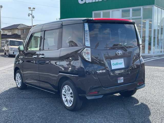 トヨタ タンク X S 茨城県 2019(令1)年 5万km ブラックマイカメタリック 純正ナビ　/衝突軽減ブレーキ　/パワースライドドア　/バックカメラ/コーナーセンサー前後　/ドライブレコーダー　/電動格納ミラー　/アイドリングストップ　/プッシュスタート　/オートマチックハイビーム　/オートライト