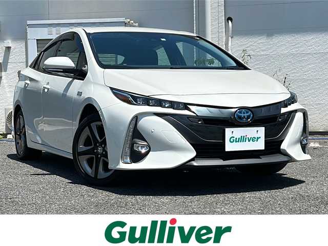 トヨタ プリウス ＰＨＶ A 千葉県 2020(令2)年 5.9万km ホワイトパールクリスタルシャイン 9型ナビNSZT-Y68T 全方位カメラ パーキングアシスト 2.0ETC シートヒーター パワーシート PCS LDA ステアヒーター AHB クルコン LEDライト オートライト 17AW ソナー