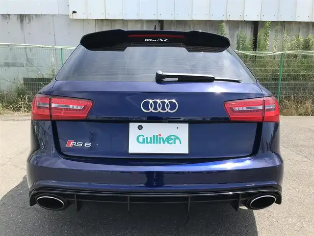 アウディ ＲＳ６ アバント 群馬県 2014(平26)年 8.5万km エストリアルブルークリスタルエフェクト 4WD/純正ナビ(Bluetooth/AM/FM)/パワーテールゲート/ビルトインETC/ドライブレコーダー/クルーズコントロール/横滑り防止装置/IC付ツインターボ/LEDヘッドランプ/オートライト/デュアルオートエアコン/本革巻きステアリング/ステアリングスイッチ/バルコナレザーシート/全席シートヒーター/前席パワーシート/運転席メモリー機能/純正21インチアルミホイール/アドバンストキーシステム/ユピテルGPS&レーダー探知機/禁煙車