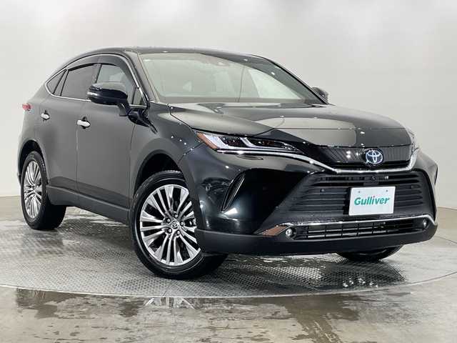 トヨタ ハリアー ハイブリッド Z レザーパッケージ 栃木県 2024(令6)年 0.8万km プレシャスブラックパール 純正メモリナビ/（Bluetooth/フルセグTV/USB）/全方位カメラ/JBL/コーナーセンサー/ビルトインETC/前方ドライブレコーダー/パワーバックドア/ハーフレザーシート/パワーシート/シートヒーター/シートエアコン/メモリーシート/禁煙車/オートライト/LEDヘッドライト/横滑り防止装置/スマートキー/プッシュスタート/ステアリングスイッチ/革巻きステアリング/ウィンカーミラー/純正19インチアルミホイール/純正フロアマット