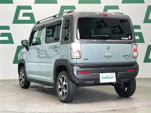 スズキ ハスラー Jスタイル Ⅱ 鹿児島県 2023(令5)年 3.3万km オフブルーメタリック/ガンメタリック2トーンルーフ 社外SDナビ　/(フルセグＴＶ/Bluetooth)/バックカメラ　/スズキセーフティサポート/前方ドライブレコーダー　/前席シートヒーター　/後方コーナーセンサー　/ETC/ＬＥＤヘッドライト　/オートマチックハイビーム　/アイドリングストップ　/純正アルミホイール/純正フロアマット/スマートキー/プッシュスタート