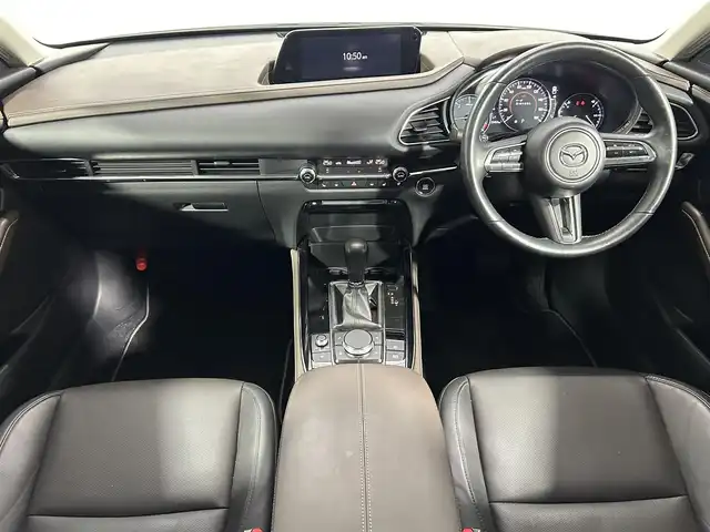 マツダ ＣＸ－３０ XD Lパッケージ 大阪府 2021(令3)年 2.6万km スノーフレイクホワイトパールマイカ 純正ナビ(フルセグ/DVD再生/Bluetooth) 360カメラ ETC 革シート パワーシート/ヒーター ハンドルヒーター 電動リアゲート 衝突軽減 レーダーC クリアランスソナー 前後ドラレコ