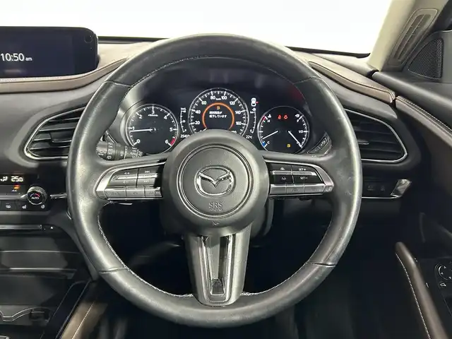 マツダ ＣＸ－３０ XD Lパッケージ 大阪府 2021(令3)年 2.6万km スノーフレイクホワイトパールマイカ 純正ナビ(フルセグ/DVD再生/Bluetooth) 360カメラ ETC 革シート パワーシート/ヒーター ハンドルヒーター 電動リアゲート 衝突軽減 レーダーC クリアランスソナー 前後ドラレコ