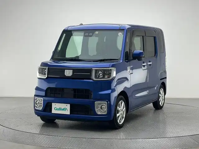 ダイハツ ウェイク L リミテッド SAⅢ 兵庫県 2019(令1)年 6.9万km ブルーメタリック 両側パワースライドドア/クリアランスソナー/オートライト/オートマチックハイビーム/純正14インチアルミホイール/LEDヘッドライト/LEDフォグライト/ロールサンシェード/アイドリングストップ/スマートキー/スペアキー/衝突被害軽減ブレーキ/純正フロアマット